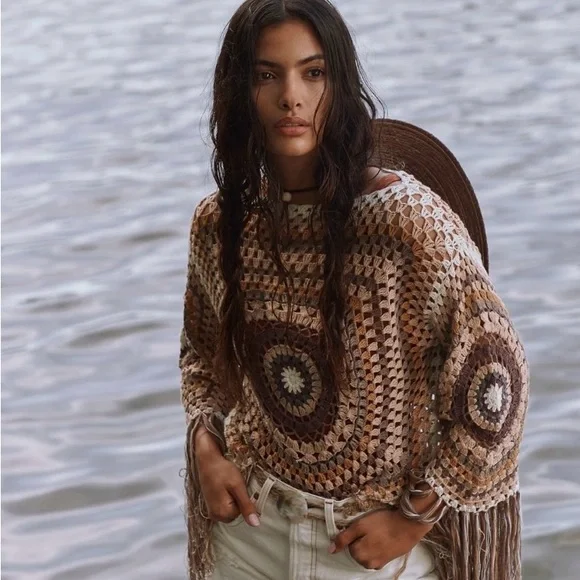 Summer breeze poncho - Picture 1 of 4